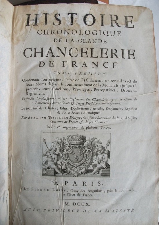 histoire de la chancellerie
